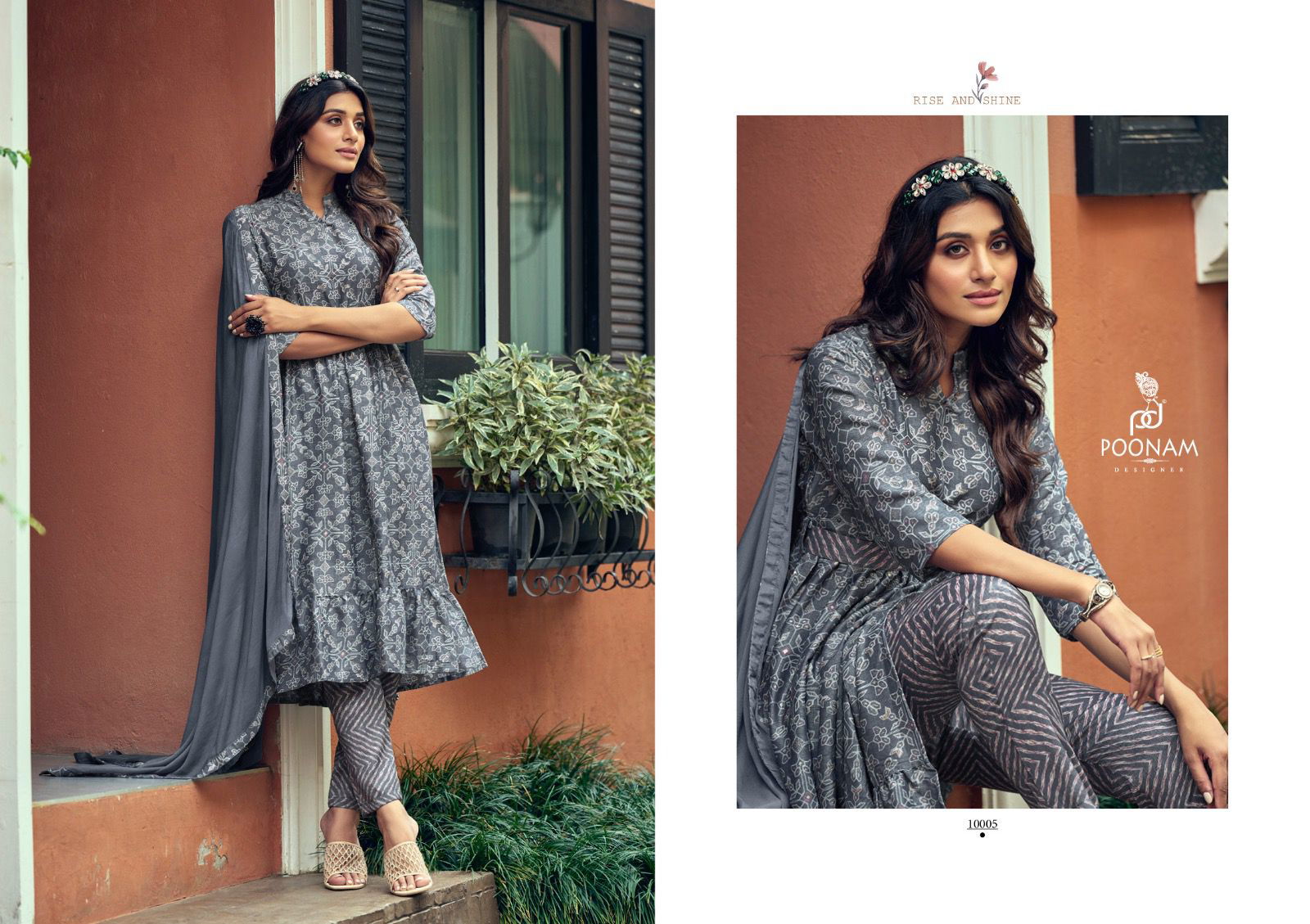 Poonam Rivaaz Party Wear Wholesale Printed Readymade Salwar Suits Catalog